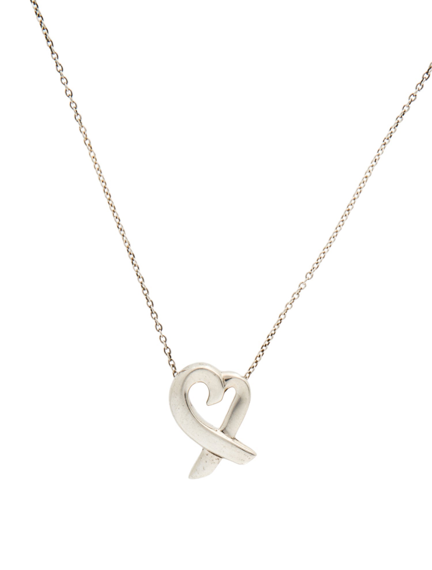 Tiffany & Co. Loving Heart Pendant Necklace