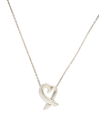 Tiffany & Co. Loving Heart Pendant Necklace