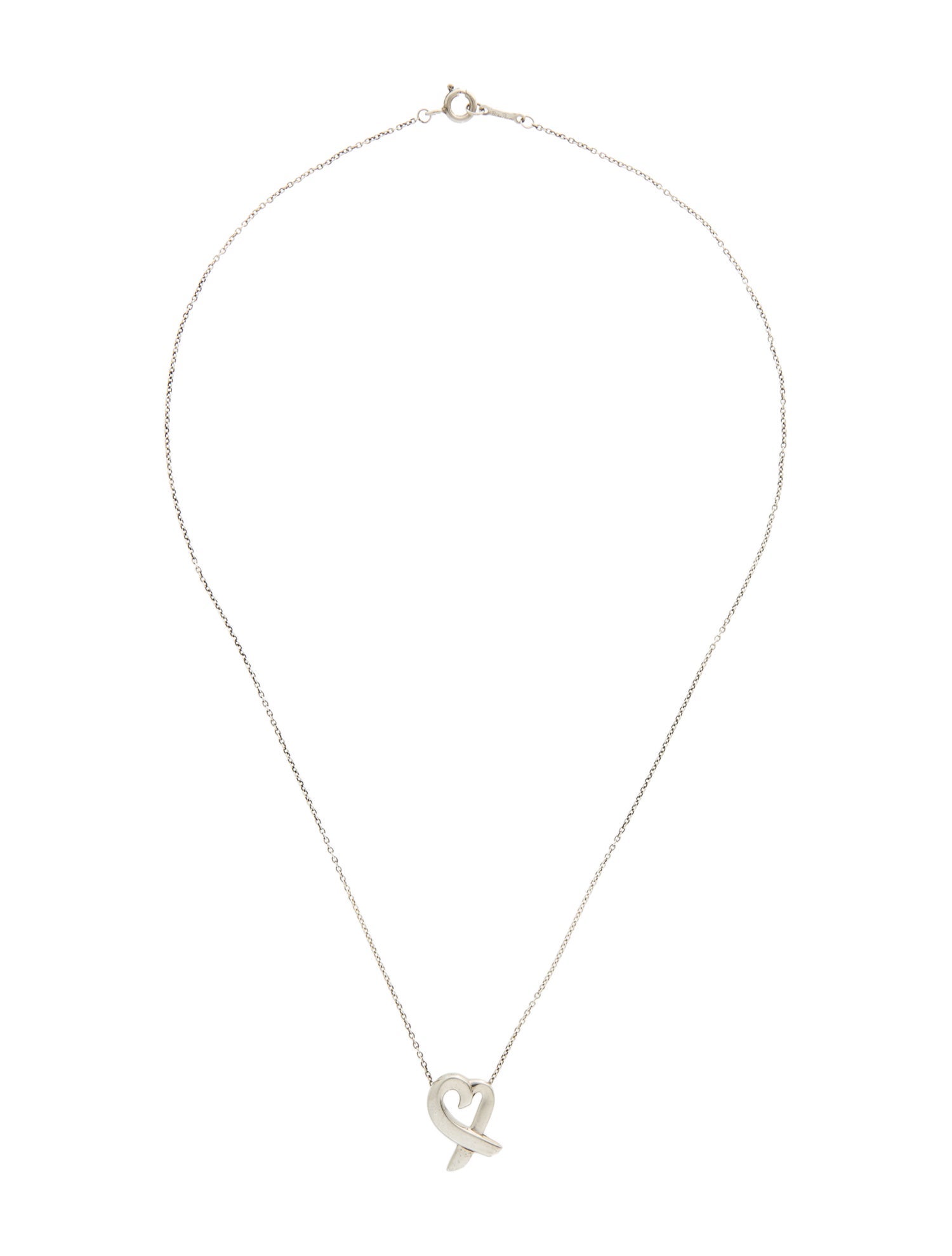 Tiffany & Co. Loving Heart Pendant Necklace