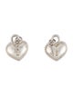 Tiffany & Co. Heart Lock & Key Stud Earrings