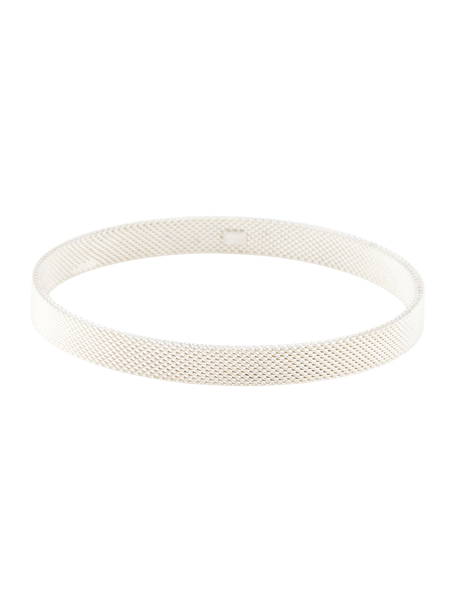 Tiffany & Co. Narrow Somerset Mesh Bangle