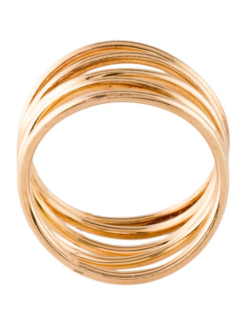 Tiffany & Co. 18K Wave Five Row Ring