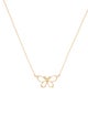 Tiffany & Co. 18K Diamond Butterfly Pendant Necklace