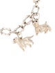 Tiffany & Co. Sapphire Dog & Bone Charm Bracelet