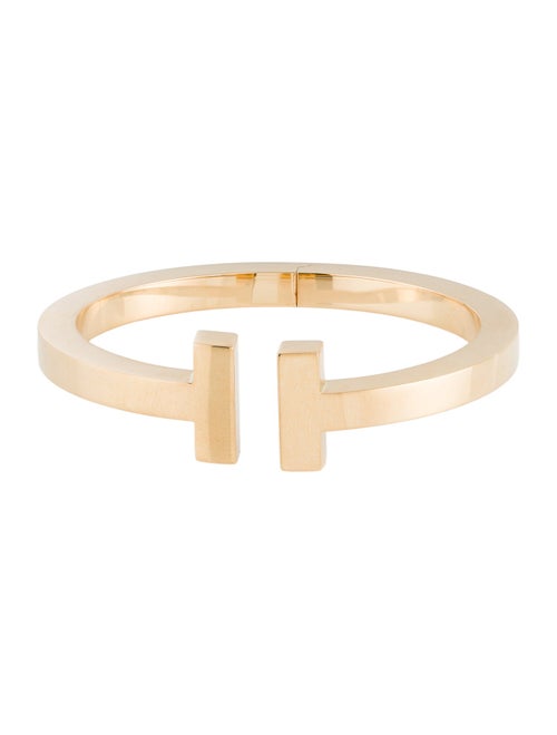 Tiffany & Co. 18K T Square Cuff Bracelet