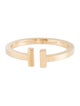 Tiffany & Co. 18K T Square Cuff Bracelet