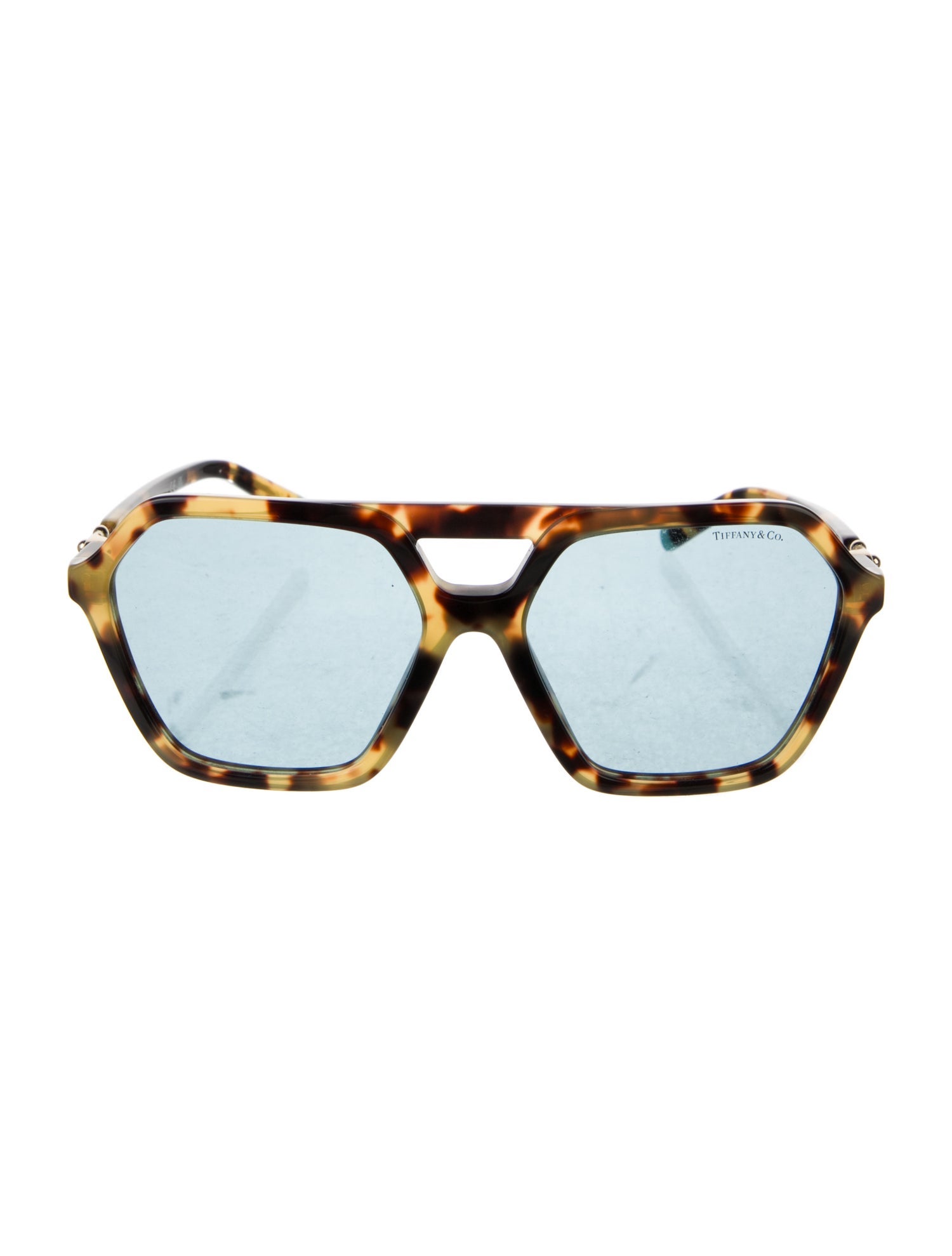 Tiffany & Co. Oversize Mirrored Sunglasses
