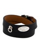 Tiffany & Co. Leather Narrow Double Wrap Bracelet