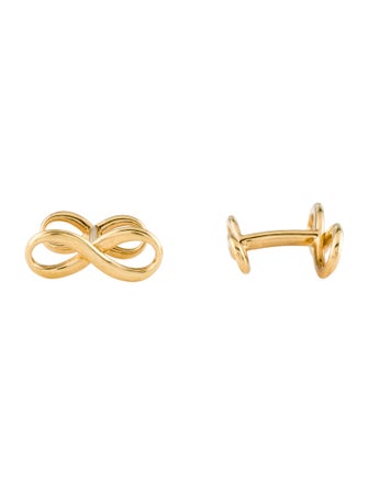 Tiffany & Co. 18K Infinity Cufflinks