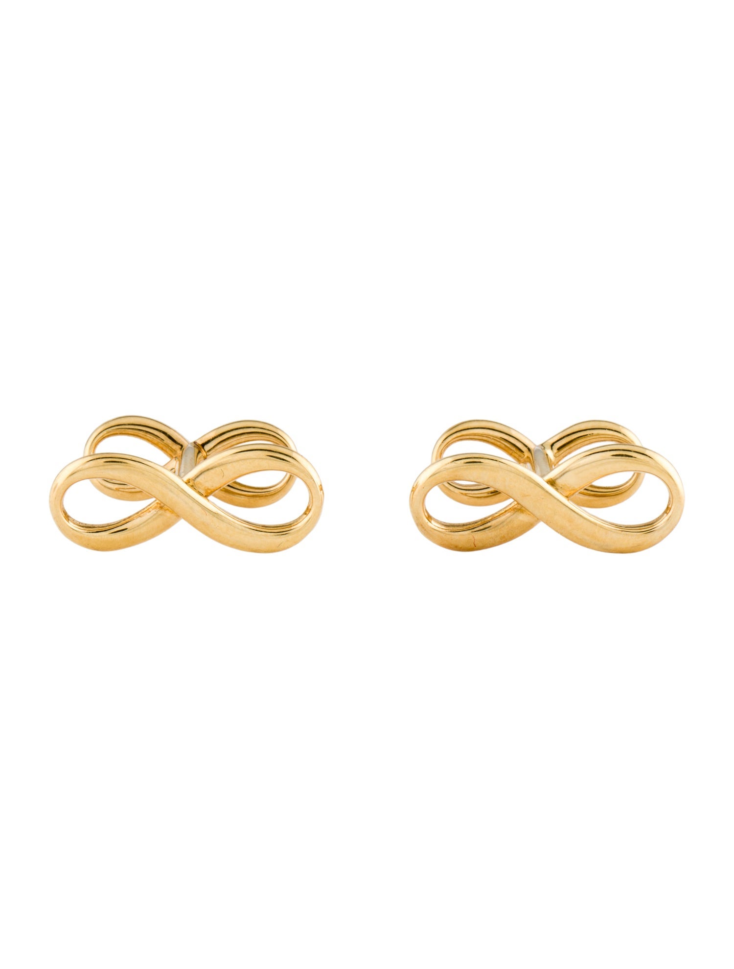 Tiffany & Co. 18K Infinity Cufflinks