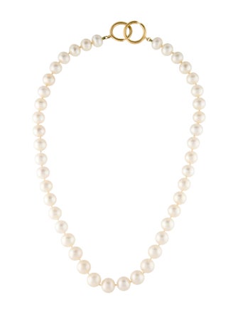 Tiffany & Co. 18K Pearl Strand Necklace