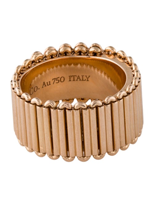 Tiffany & Co. 18K Diamond Ribbon Band