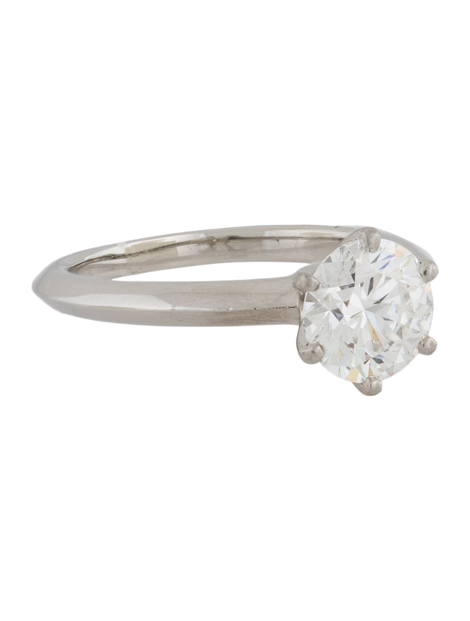 Tiffany & Co. Platinum 1.69ct Diamond Engagement Ring