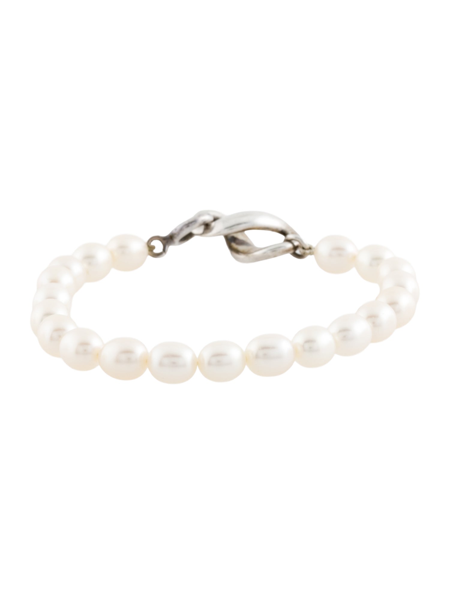 Tiffany & Co. Vintage Infinity Pearl Bracelet