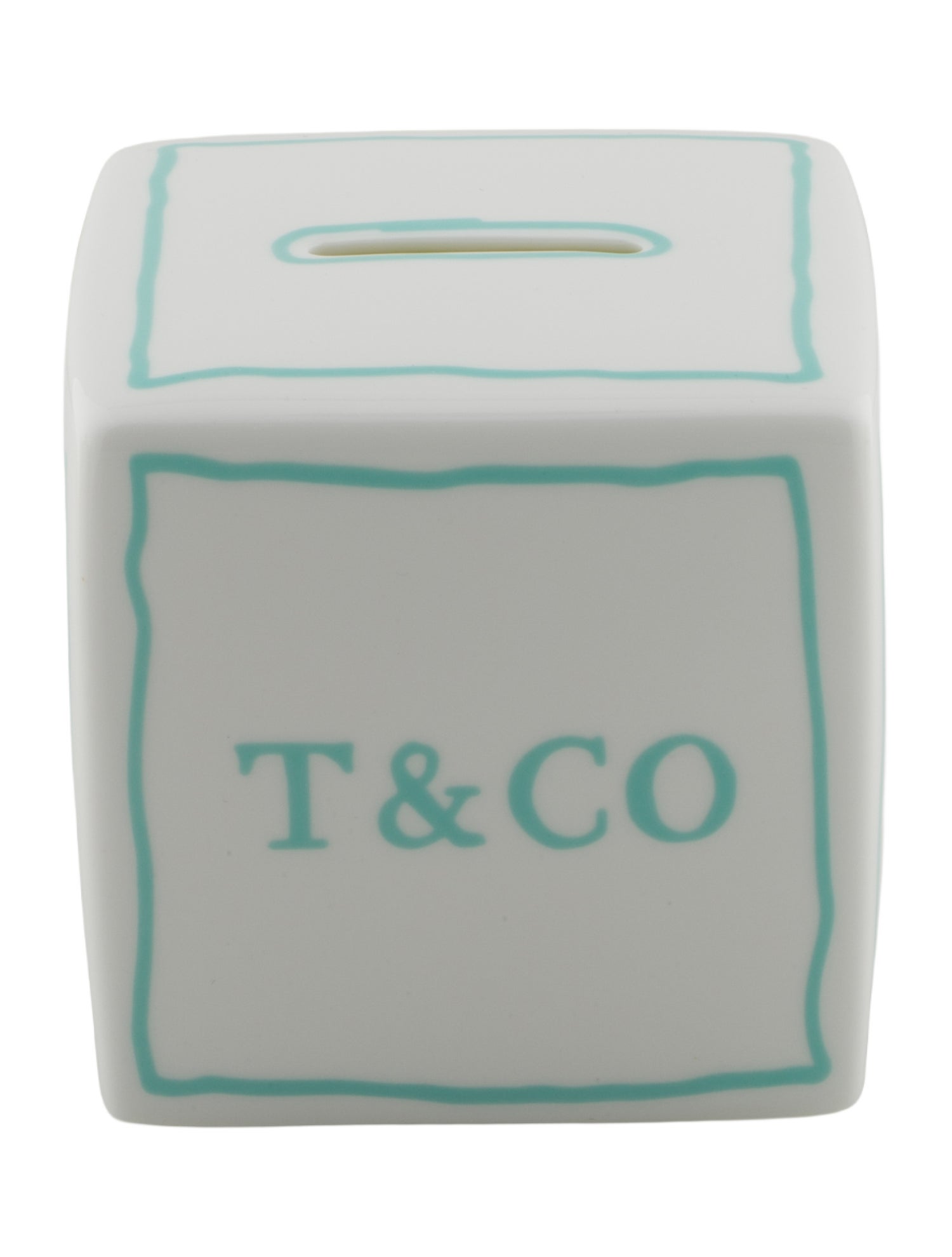 Tiffany & Co. Tiffany & Co. Small China Coin Bank