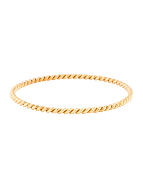 Tiffany & Co. 18K Twist Bangle Bracelet