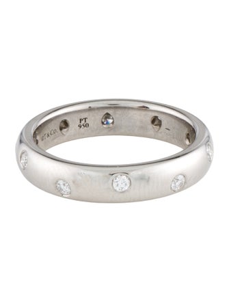 Tiffany & Co. Platinum Diamond Etoile Band