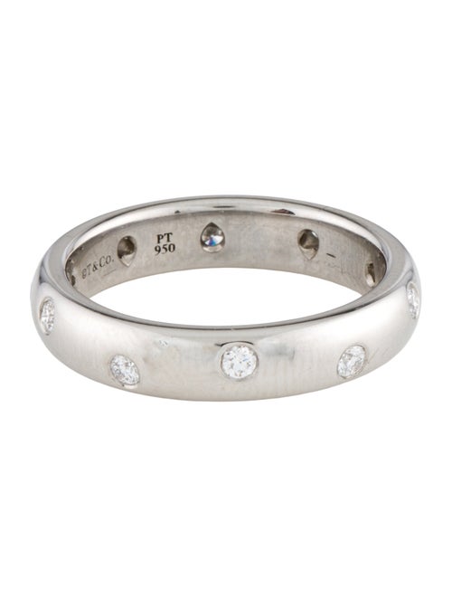 Tiffany & Co. Platinum Diamond Etoile Band