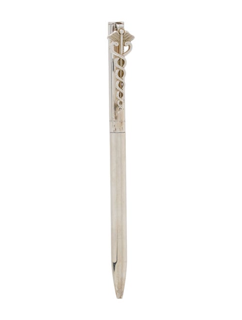Tiffany & Co. Sterling Silver Caduceus Ballpoint Pen