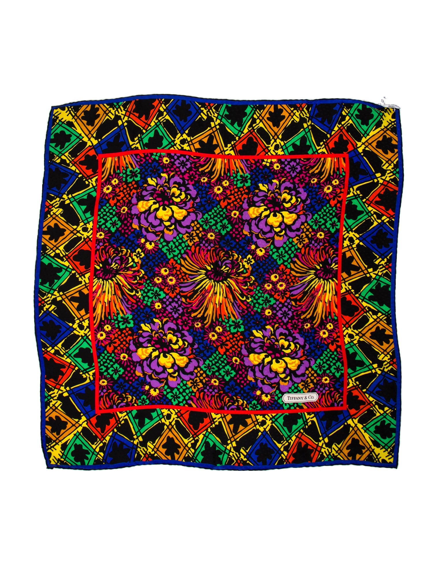 Tiffany & Co. Silk Printed Scarf