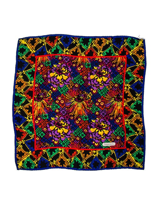 Tiffany & Co. Silk Printed Scarf