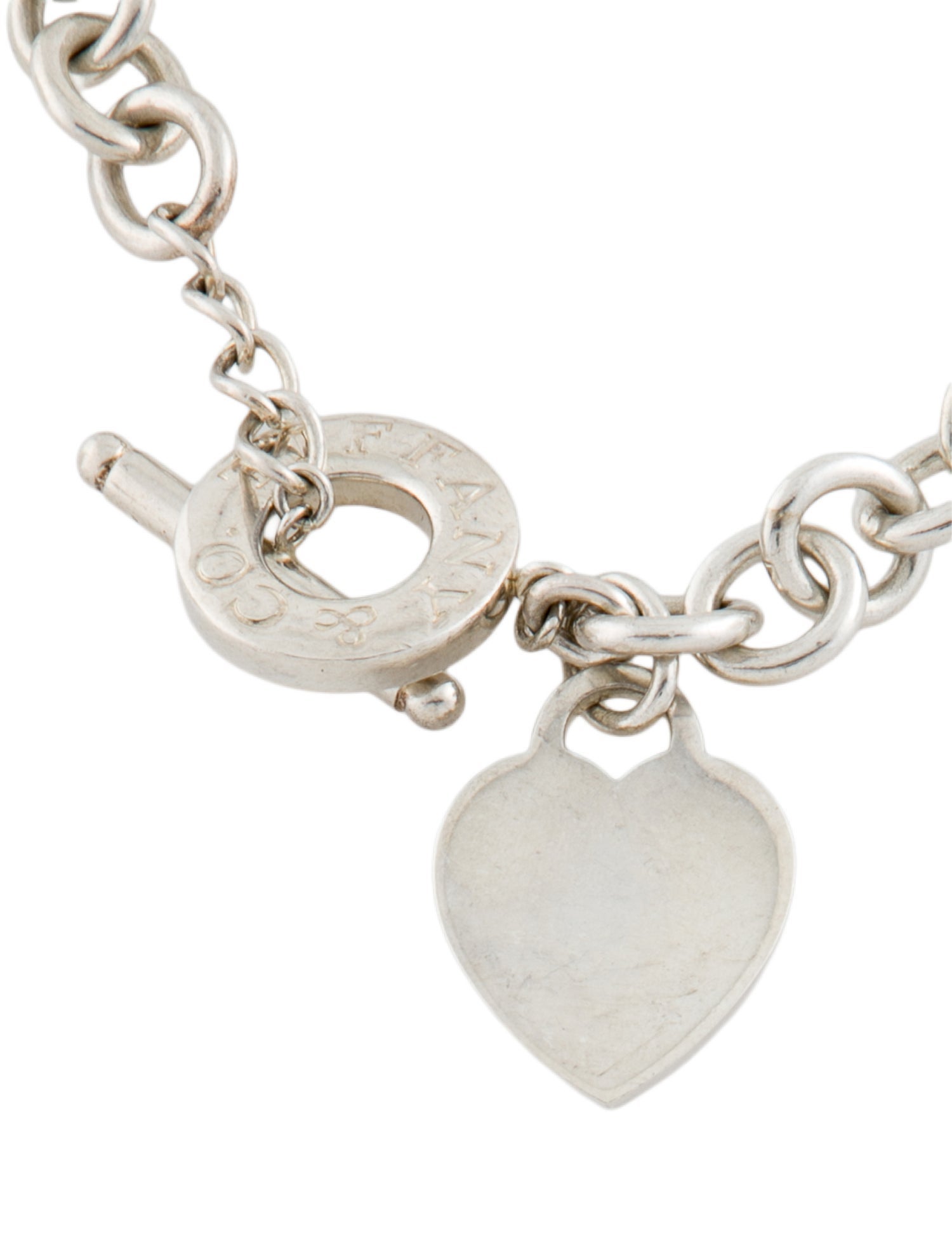 Tiffany & Co. Heart Tag Toggle Necklace