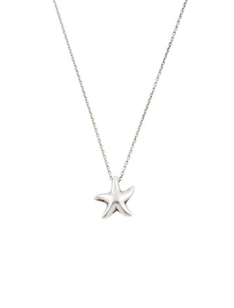 Tiffany & Co. Starfish Pendant Necklace