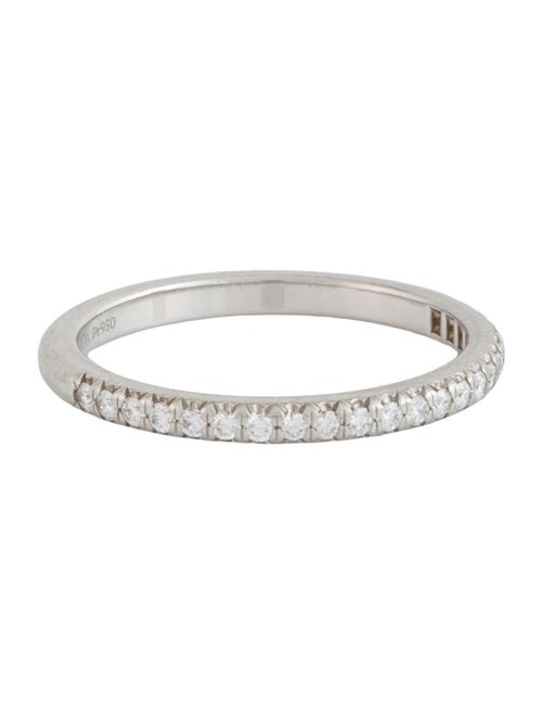 Tiffany & Co. Platinum Diamond Soleste Half Eternity Ring