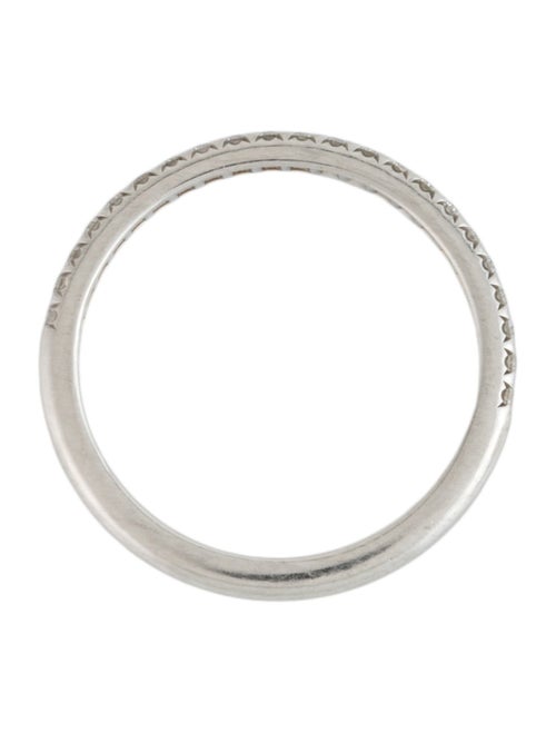 Tiffany & Co. Platinum Diamond Soleste Half Eternity Ring