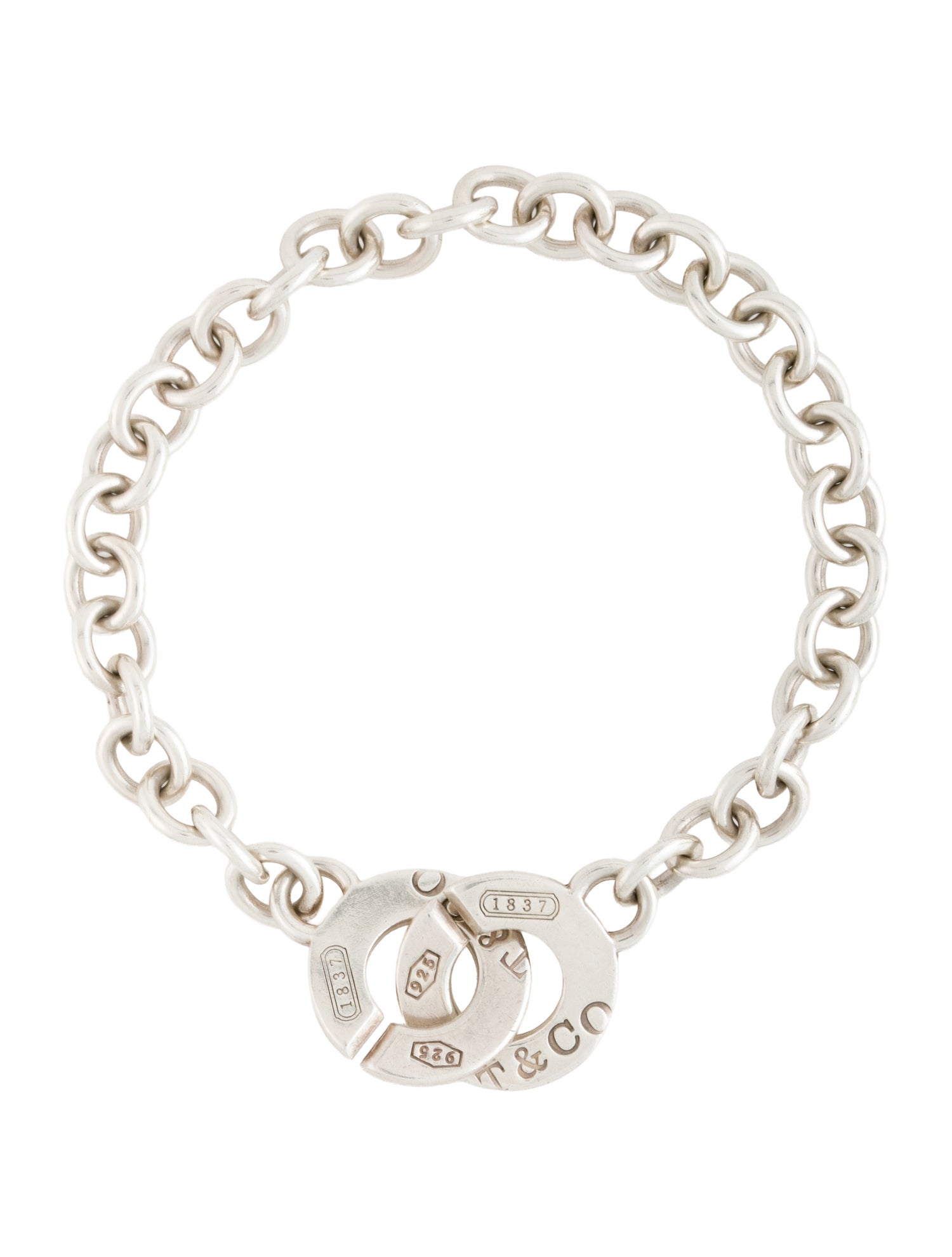 Tiffany & Co. 1837 Interlocking Circles Bracelet