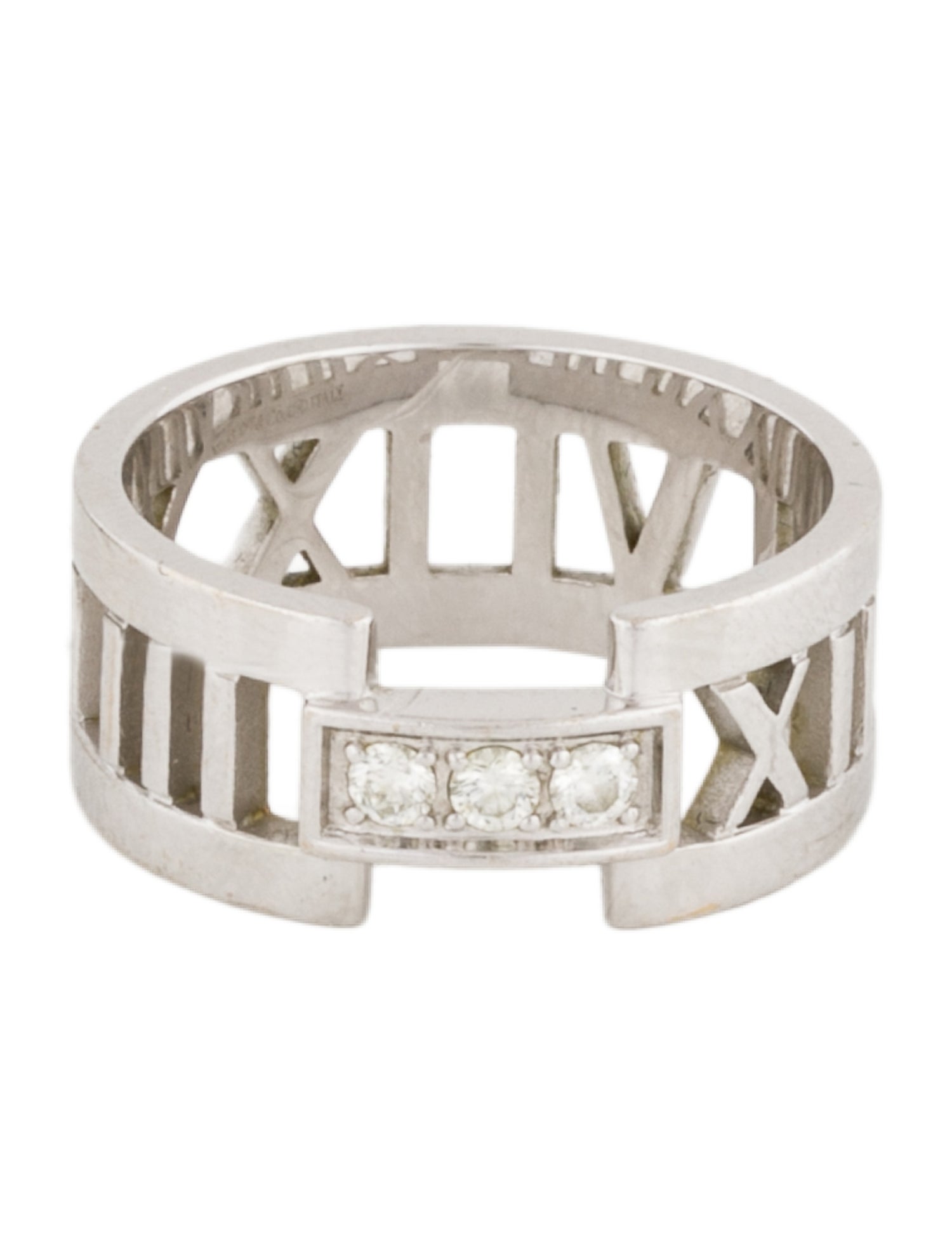 Tiffany & Co. 18K Diamond Atlas Band