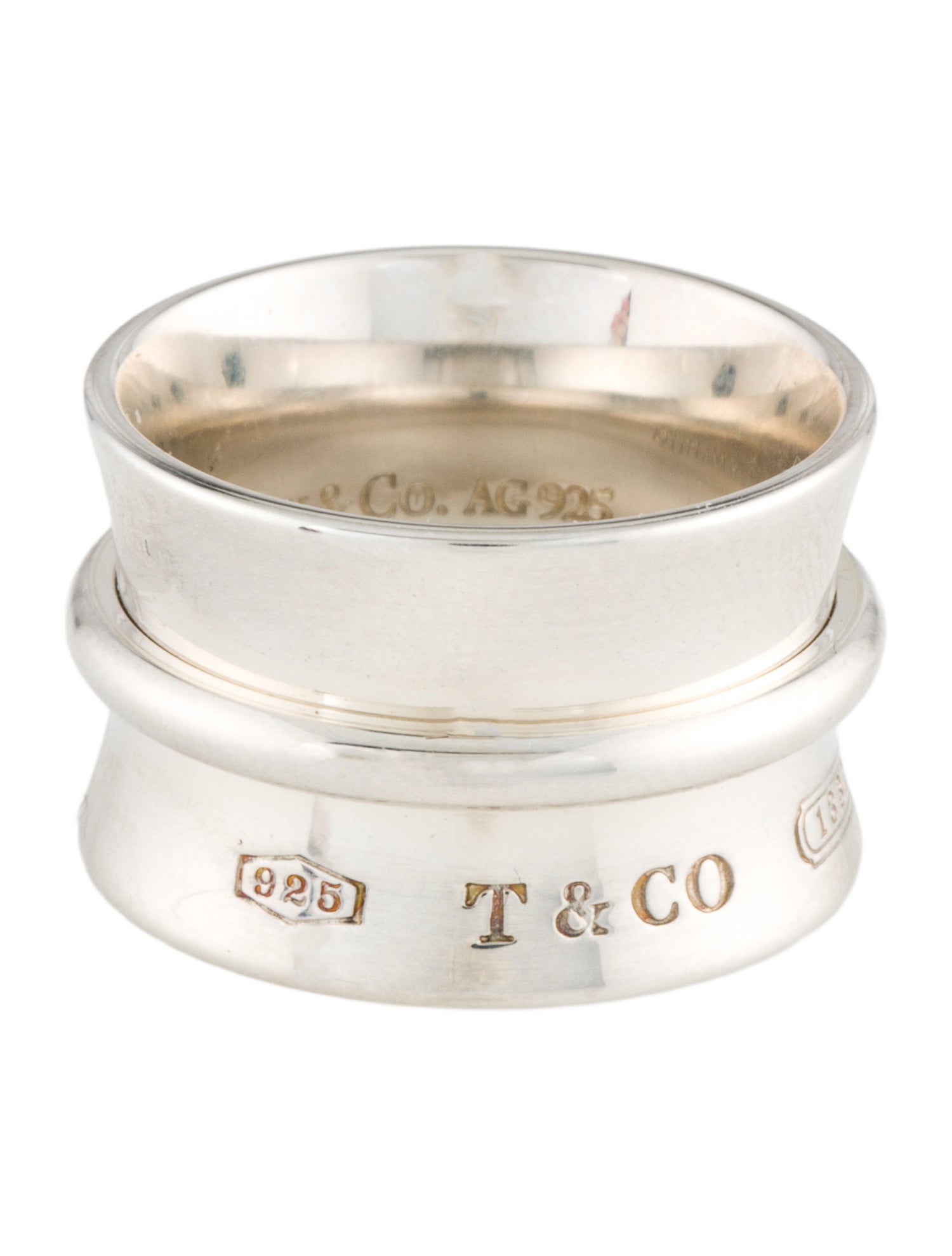 Tiffany & Co. 1837 Wide Belt Band Ring