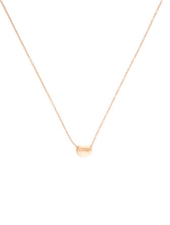 Tiffany & Co. 18K Bean® Design Pendant Necklace