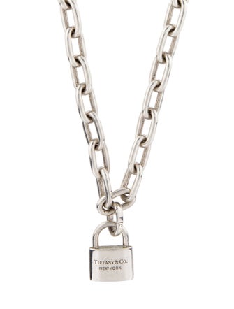 Tiffany & Co. Pearl HardWear Lock Necklace