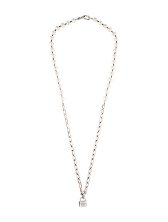 Tiffany & Co. Pearl HardWear Lock Necklace