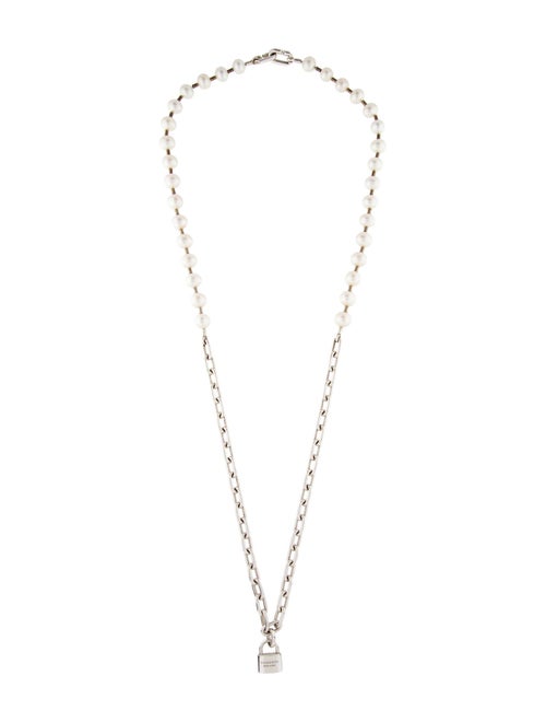 Tiffany & Co. Pearl HardWear Lock Necklace