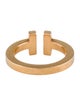 Tiffany & Co. 18K T Square Ring
