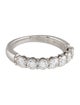 Tiffany & Co. Platinum Diamond Forever Half Band