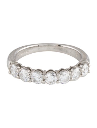Tiffany & Co. Platinum Diamond Forever Half Band