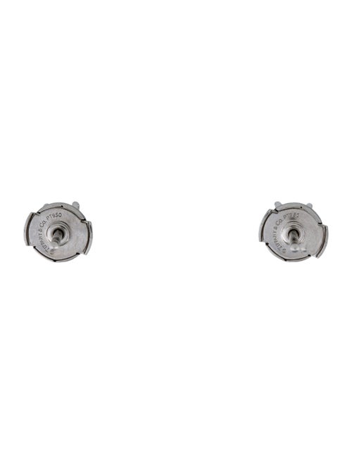 Tiffany & Co. Platinum Diamond Stud Earrings