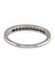 Tiffany & Co. Platinum Diamond Half Eternity Band Ring