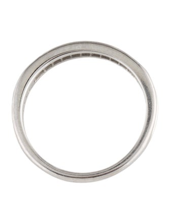 Tiffany & Co. Platinum Diamond Half Eternity Band Ring