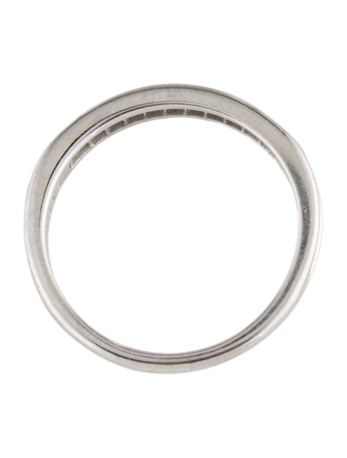 Tiffany & Co. Platinum Diamond Half Eternity Band Ring