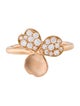 Tiffany & Co. 18K Diamond Paper Flowers Cocktail Ring
