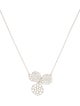 Tiffany & Co. Platinum Diamond Large Paper Flowers Pendant Necklace”