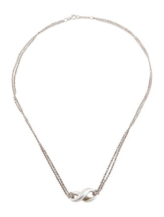 Tiffany & Co. Infinity Pendant Necklace