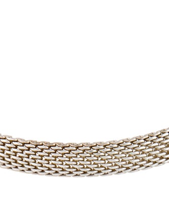 Tiffany & Co. Somerset Mesh Collar Necklace