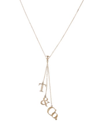 Tiffany & Co. Logo Pendant Necklace