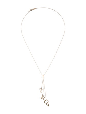 Tiffany & Co. Logo Pendant Necklace