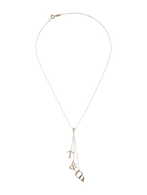 Tiffany & Co. Logo Pendant Necklace